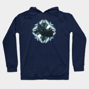 Cute Blue Axolotl Hoodie